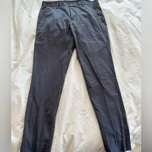 Bonobos Dark Grey Weekday Warrior Slim Taper Dress Pants 32x31